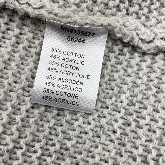 NWT - Miracle Fashion Grey Cardigan - Sz S/M - Picture 6 of 6